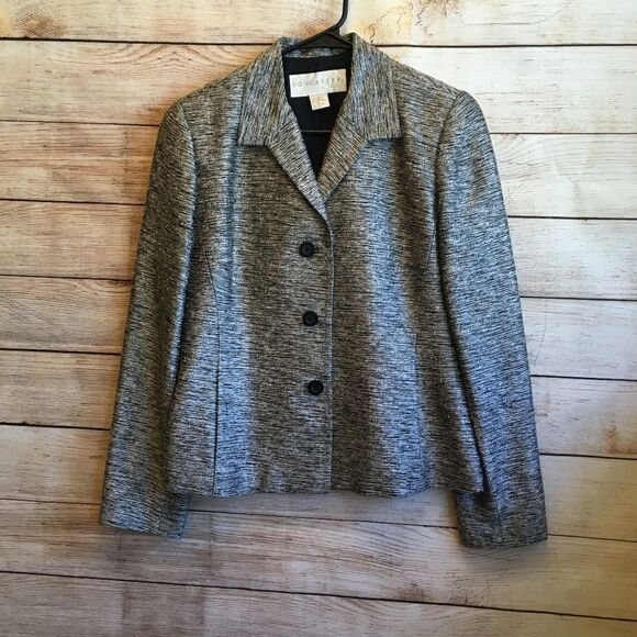 VINTAGE DONCASTER SKIRT SET IN SILK BLEND - Picture 2 of 9